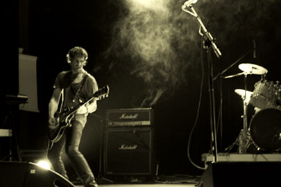 Fabien Gardeur à la guitare